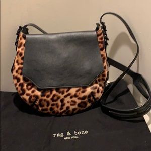 Rag & Bone leopard shoulder bag